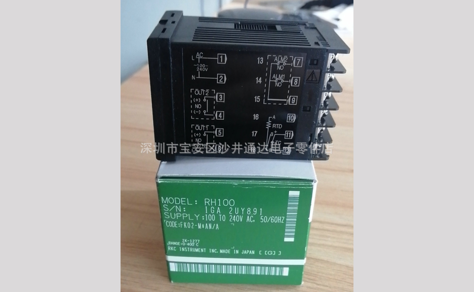 日本RKC温控器 RH100FK02-M*GN/A电炉机械温控仪 变压